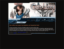 Tablet Screenshot of chaoslegion.typhoongames.com
